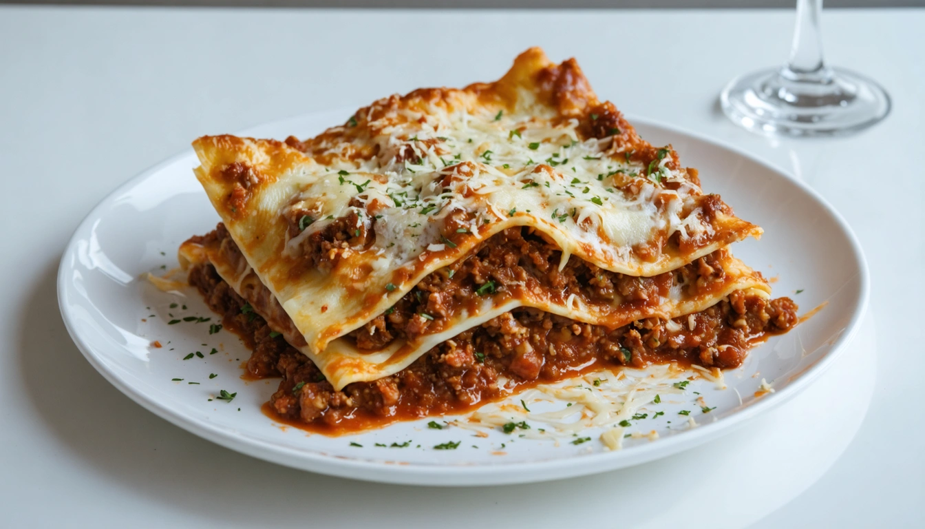 lasagne al ragu\